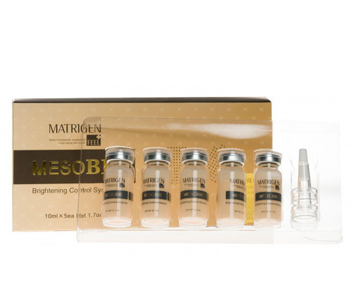 Matrigen Meso BB Brightening Control System Мезо ВВ Сыворотка для лица для дермапен для проведения процедуры bb glow/5 амп х 10 мл