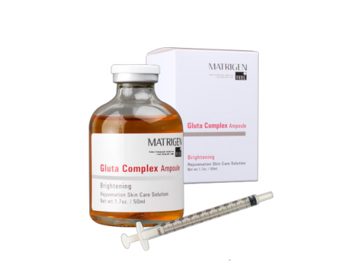 Matrigen Gluta Complex Ampoule Отбеливающая ампульная сыворотка для лица для мезороллера /под мезороллер для лица и дермапен /50 мл