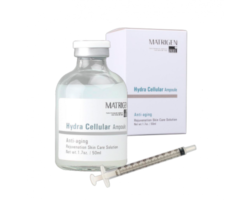 Matrigen Hydra Cellular Ampoule Увлажняющая ампульная сыворотка для лица для мезороллера /под мезороллер для лица и дермапен /50 мл